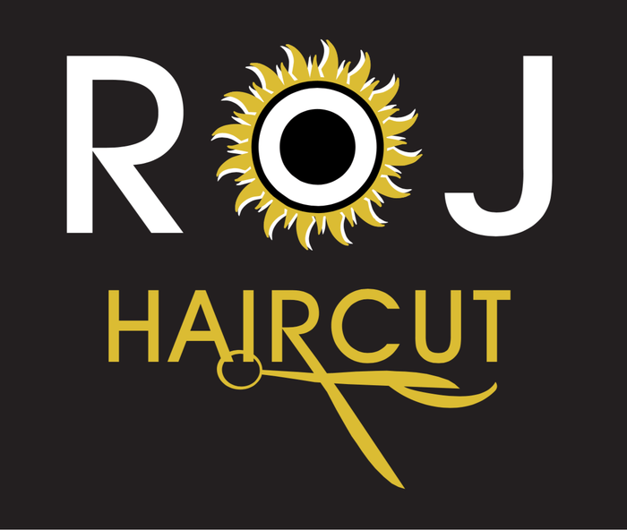 ROJ HAIRCUT logo